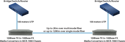 Fast Ethernet Switches Chassis Diagram