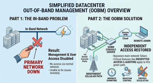 Datacenter Out-of-Band Management (OOBM) overview