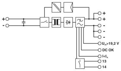 quint-ps dc to dc converter industrial power supply block diagram