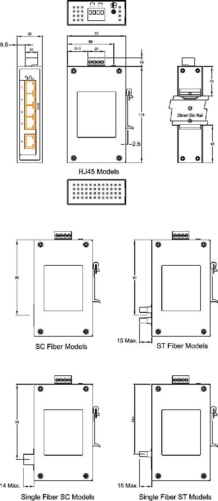 M2M LTE Connectivity Diagram