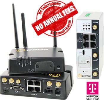Perle IRG LT Routers are T-Mobile Certified