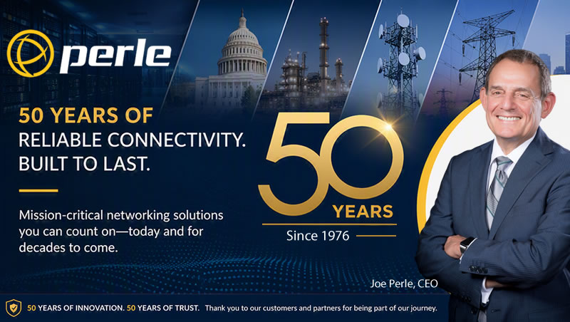 Joe Perle, Founder & CEO, Perle Systems