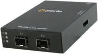 SFP to SFP Protocol Transparent Media Converter